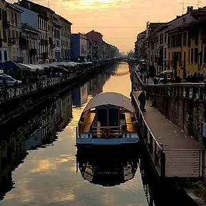 Appart hôtel The Boheme Vintage Junior ---- Cozy & Quiet & Comfortable With Private Bathroom & Fully Equipped Kitchenette & Cozy Balcony - Lift To 4th Floor - Metro' -green Subway Porta Genova